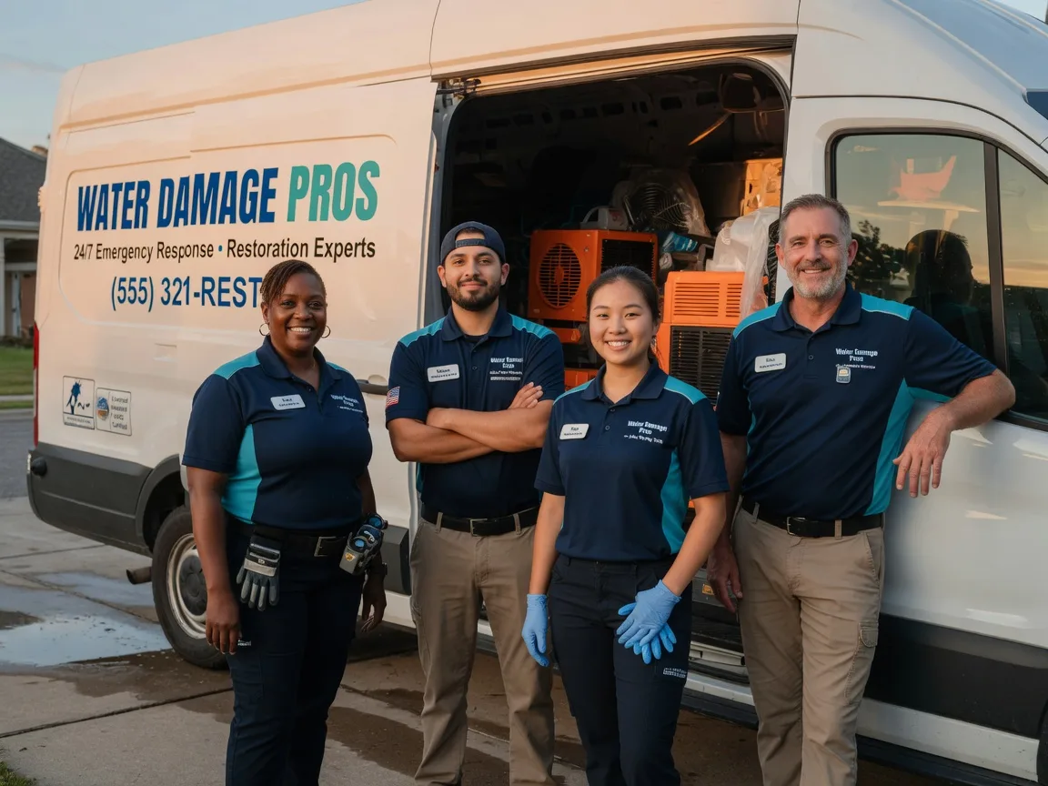 Water Damage Restoration company in Brocket, ND